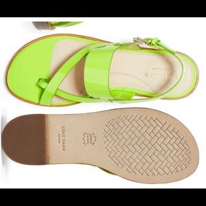 Cole Haan Anica Lightning Green Sandal